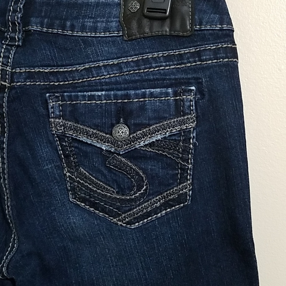 Silver Suki Mid slim boot cut jeans